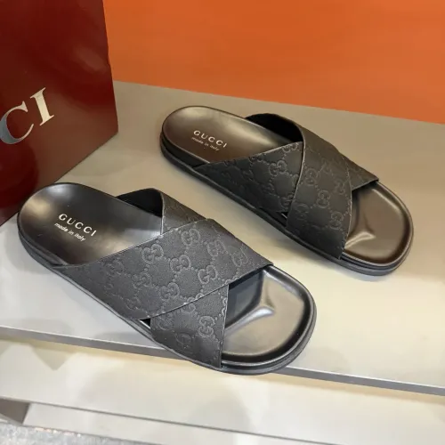 Replica Gucci Slippers For Men #1471161 $56.00 USD for Wholesale