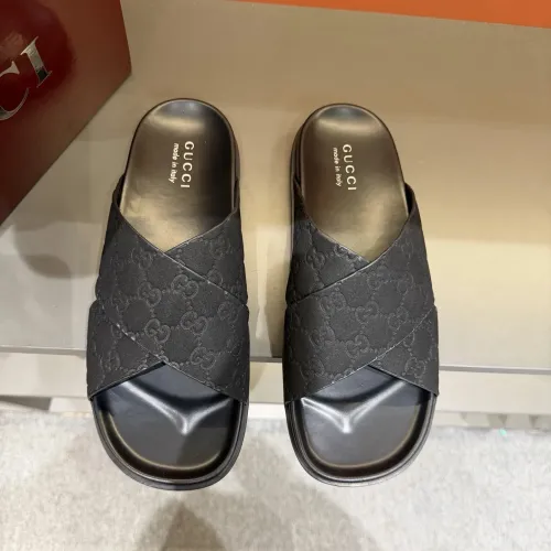 Replica Gucci Slippers For Men #1471161 $56.00 USD for Wholesale