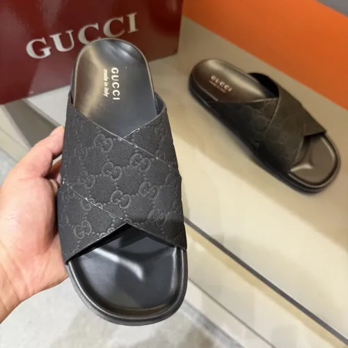 Replica Gucci Slippers For Men #1471161 $56.00 USD for Wholesale