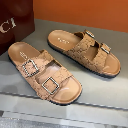 Replica Gucci Slippers For Men #1471163 $60.00 USD for Wholesale