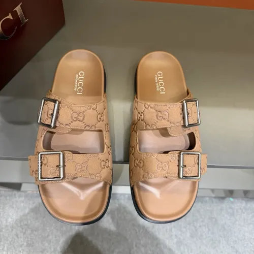 Replica Gucci Slippers For Men #1471163 $60.00 USD for Wholesale