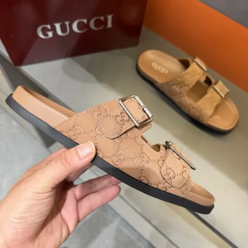 Replica Gucci Slippers For Men #1471163 $60.00 USD for Wholesale
