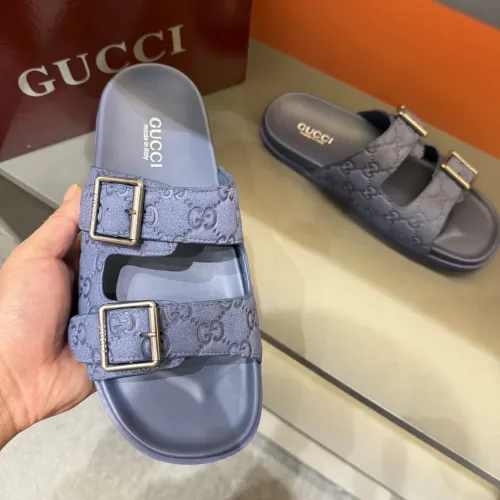 Replica Gucci Slippers For Men #1471164 $60.00 USD for Wholesale