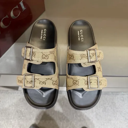 Replica Gucci Slippers For Men #1471166 $60.00 USD for Wholesale