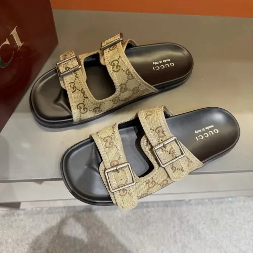 Replica Gucci Slippers For Men #1471166 $60.00 USD for Wholesale