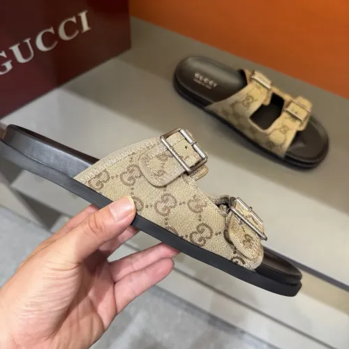 Replica Gucci Slippers For Men #1471166 $60.00 USD for Wholesale