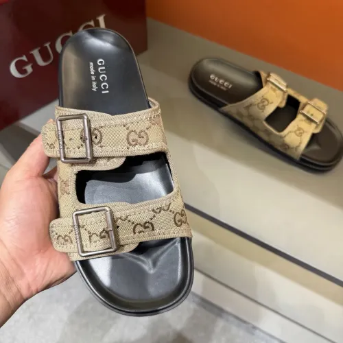 Replica Gucci Slippers For Men #1471166 $60.00 USD for Wholesale