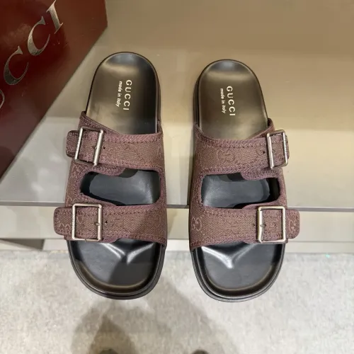 Replica Gucci Slippers For Men #1471167 $60.00 USD for Wholesale