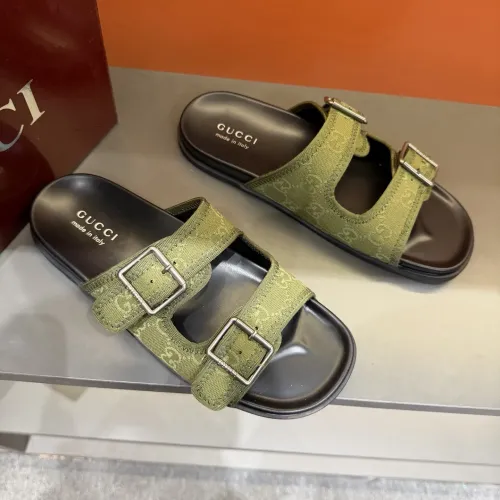 Replica Gucci Slippers For Men #1471168 $60.00 USD for Wholesale