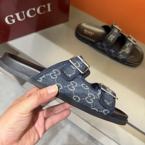 Replica Gucci Slippers For Men #1471169 $60.00 USD for Wholesale