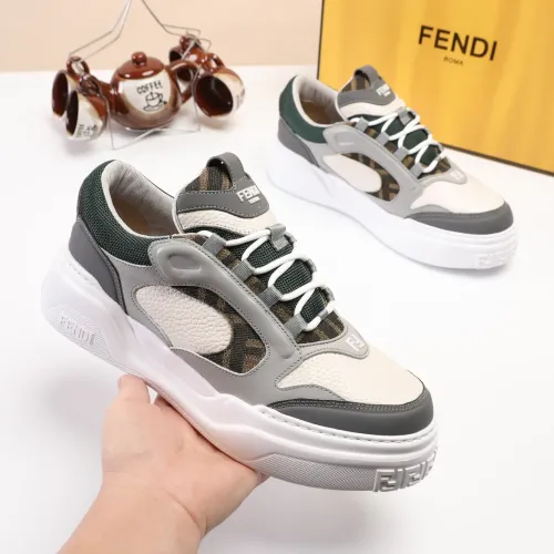 Replica Fendi Casual Shoes For Men #1471173 $105.00 USD for Wholesale