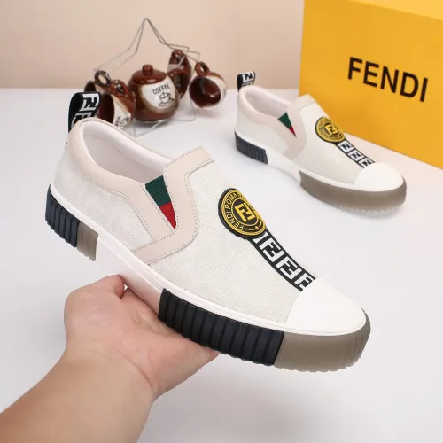 Replica Fendi Casual Shoes For Men #1471183 $72.00 USD for Wholesale