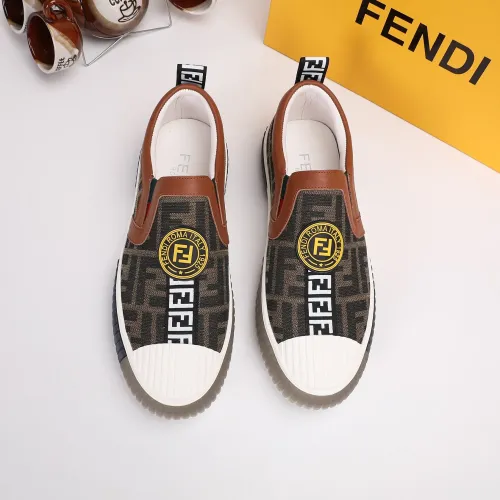 Replica Fendi Casual Shoes For Men #1471184 $72.00 USD for Wholesale