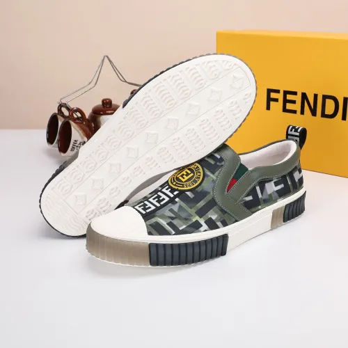 Replica Fendi Casual Shoes For Men #1471185 $72.00 USD for Wholesale