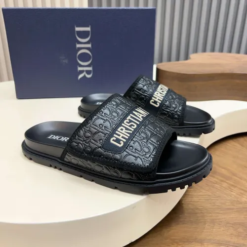Cheap Christian Dior Slippers For Men #1471359, $$85.00 USD On Christian Dior Slippers