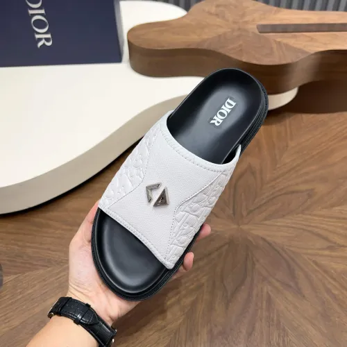 Replica Christian Dior Slippers For Men #1471360 $85.00 USD for Wholesale