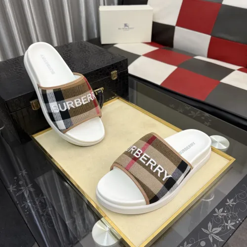 Replica Burberry Slippers For Men #1471364 $60.00 USD for Wholesale