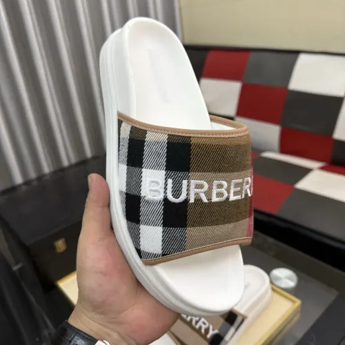 Replica Burberry Slippers For Men #1471364 $60.00 USD for Wholesale
