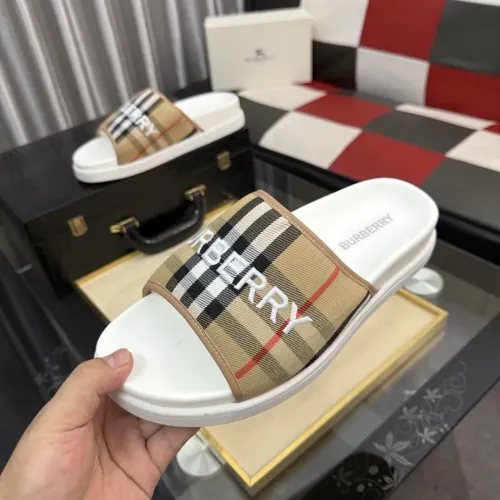 Replica Burberry Slippers For Men #1471366 $60.00 USD for Wholesale