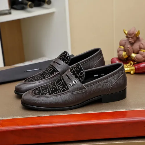 Cheap Dolce &amp; Gabbana D&amp;G Leather Shoes For Men #1471371, $$88.00 USD On Dolce &amp; Gabbana D&amp;G Leather Shoes