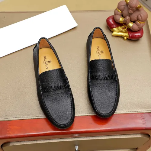 Cheap Balmain Leather Shoes For Men #1471376, $$76.00 USD On Balmain Leather Shoes