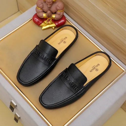 Cheap Balmain Slippers For Men #1471379, $$76.00 USD On Balmain Slippers