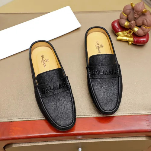 Replica Balmain Slippers For Men #1471379 $76.00 USD for Wholesale