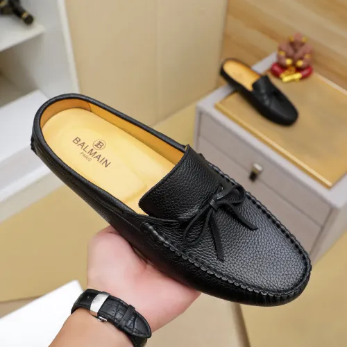 Replica Balmain Slippers For Men #1471380 $76.00 USD for Wholesale