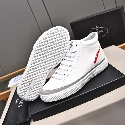 Replica Prada High Top Shoes For Men #1471484 $85.00 USD for Wholesale