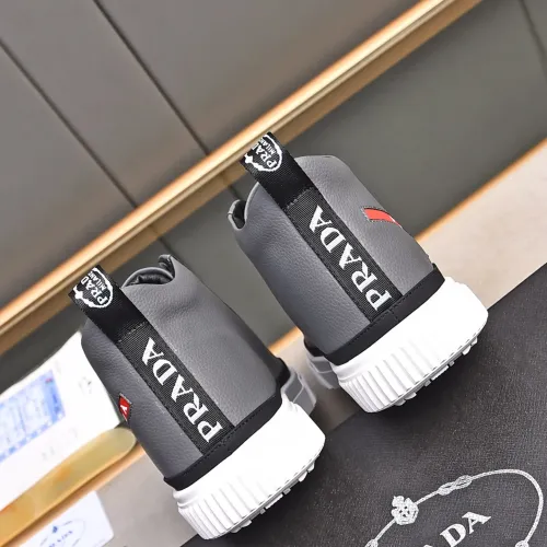Replica Prada High Top Shoes For Men #1471485 $85.00 USD for Wholesale