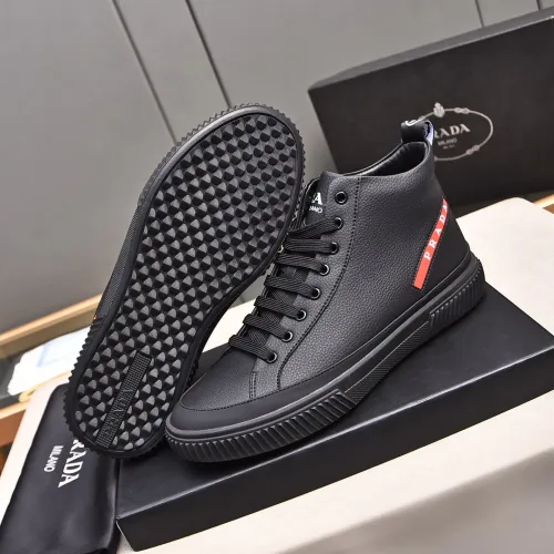 Replica Prada High Top Shoes For Men #1471486 $85.00 USD for Wholesale