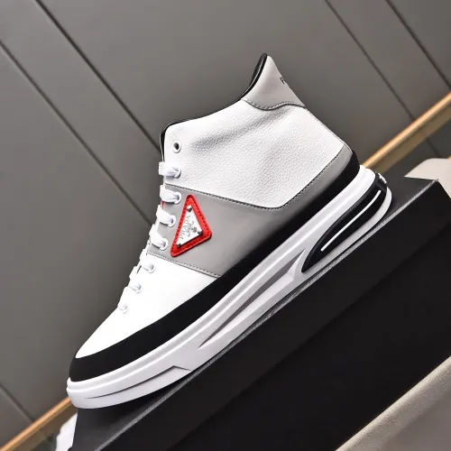 Replica Prada High Top Shoes For Men #1471487 $85.00 USD for Wholesale