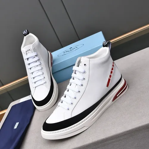 Cheap Prada High Top Shoes For Men #1471490, $$85.00 USD On Prada High Top Shoes