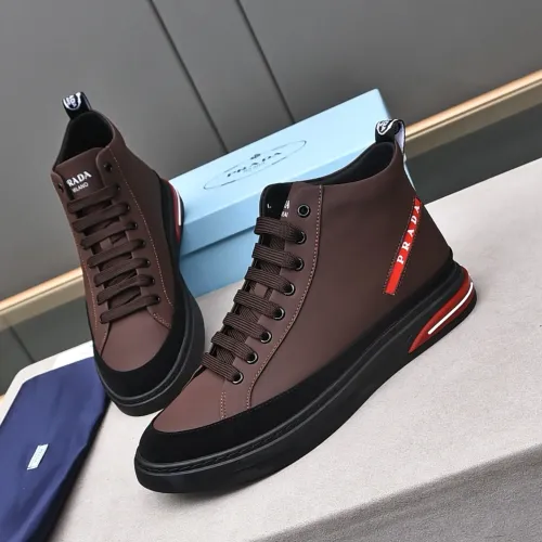 Cheap Prada High Top Shoes For Men #1471491, $$85.00 USD On Prada High Top Shoes