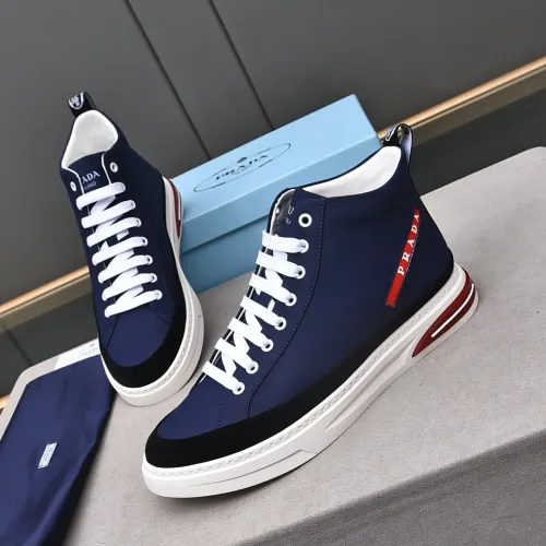 Cheap Prada High Top Shoes For Men #1471492, $$85.00 USD On Prada High Top Shoes