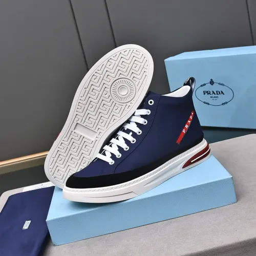 Replica Prada High Top Shoes For Men #1471492 $85.00 USD for Wholesale