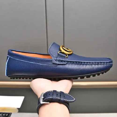 Replica Gucci Oxfords Shoes For Men #1471496 $80.00 USD for Wholesale