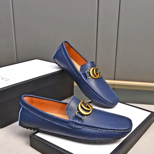 Replica Gucci Oxfords Shoes For Men #1471496 $80.00 USD for Wholesale