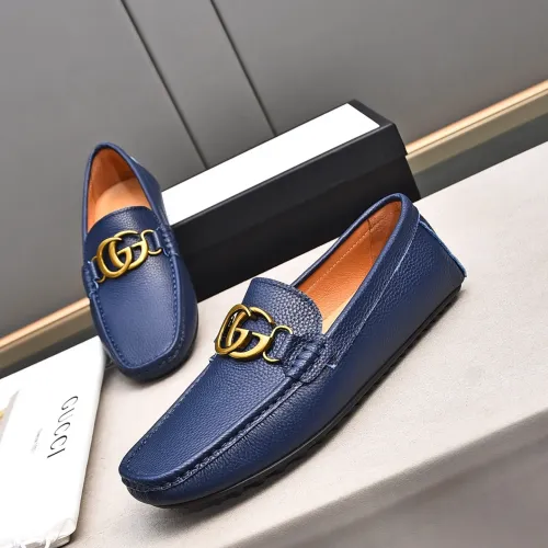 Replica Gucci Oxfords Shoes For Men #1471496 $80.00 USD for Wholesale