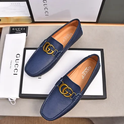 Replica Gucci Oxfords Shoes For Men #1471496 $80.00 USD for Wholesale