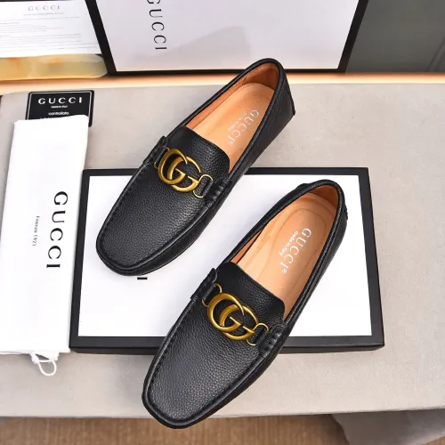 Replica Gucci Oxfords Shoes For Men #1471497 $80.00 USD for Wholesale