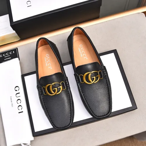 Replica Gucci Oxfords Shoes For Men #1471497 $80.00 USD for Wholesale