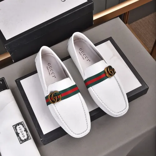 Replica Gucci Oxfords Shoes For Men #1471498 $80.00 USD for Wholesale