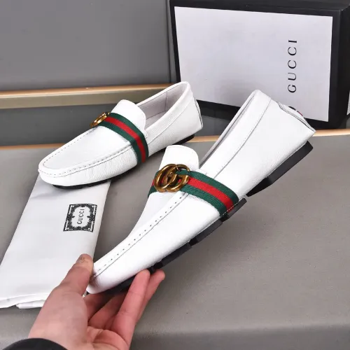 Replica Gucci Oxfords Shoes For Men #1471498 $80.00 USD for Wholesale