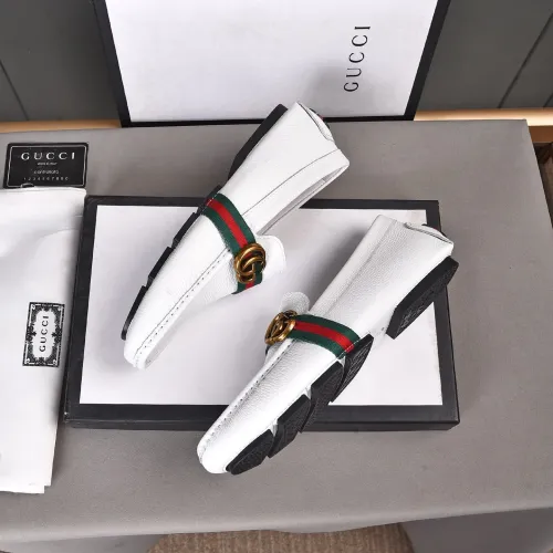 Replica Gucci Oxfords Shoes For Men #1471498 $80.00 USD for Wholesale