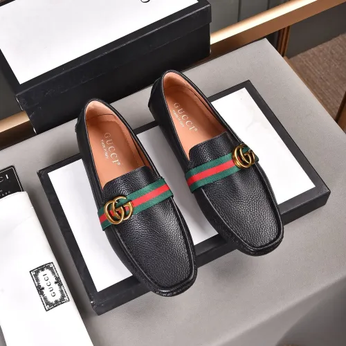 Replica Gucci Oxfords Shoes For Men #1471499 $80.00 USD for Wholesale