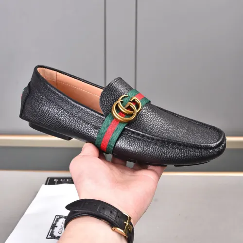 Replica Gucci Oxfords Shoes For Men #1471499 $80.00 USD for Wholesale