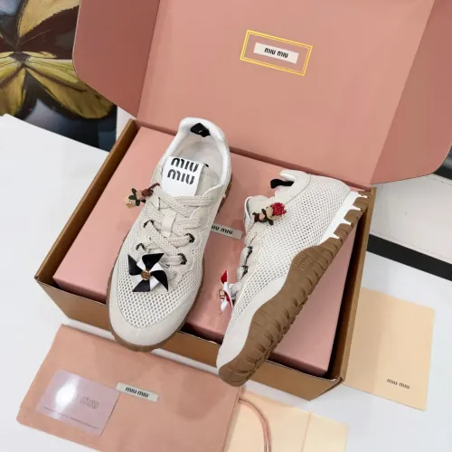 Replica MIU MIU Casual Shoes For Women #1471510 $100.00 USD for Wholesale