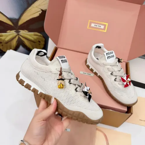 Replica MIU MIU Casual Shoes For Women #1471510 $100.00 USD for Wholesale