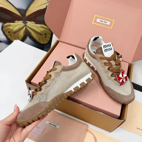 Replica MIU MIU Casual Shoes For Women #1471512 $100.00 USD for Wholesale